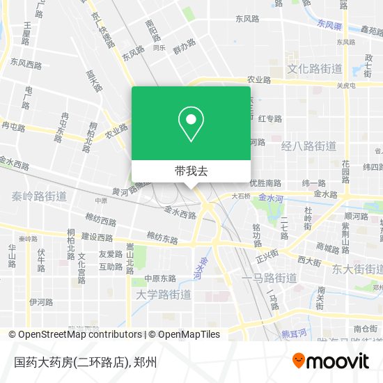 国药大药房(二环路店)地图