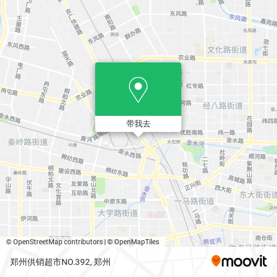 郑州供销超市NO.392地图