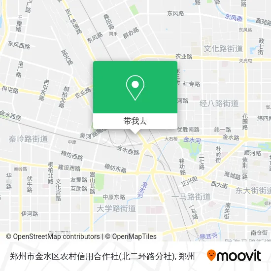 郑州市金水区农村信用合作社(北二环路分社)地图