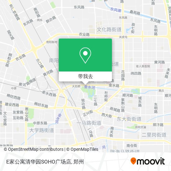 E家公寓清华园SOHO广场店地图