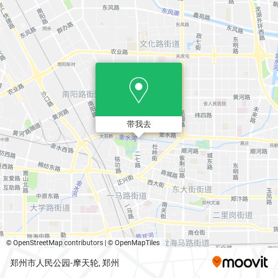 郑州市人民公园-摩天轮地图