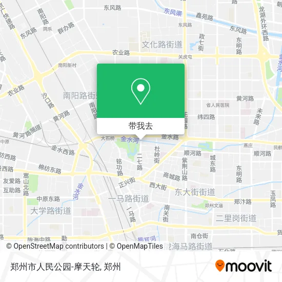 郑州市人民公园-摩天轮地图