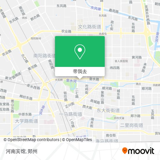 河南宾馆地图