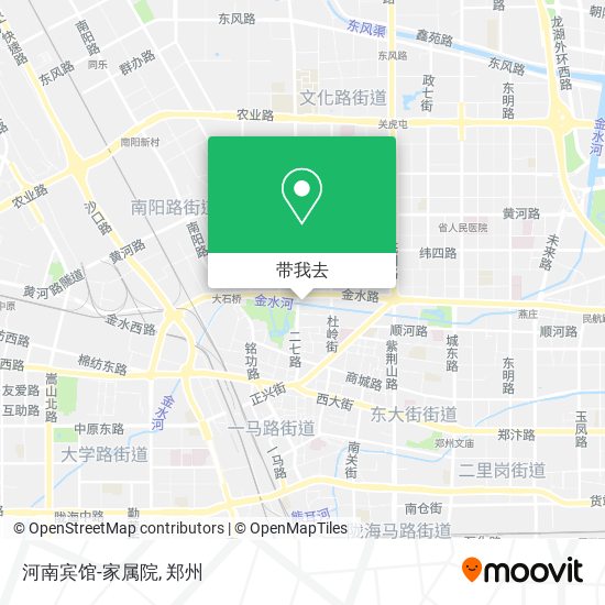 河南宾馆-家属院地图
