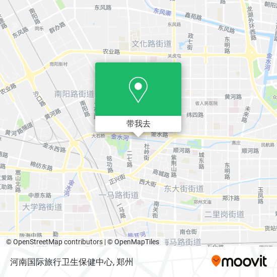 河南国际旅行卫生保健中心地图