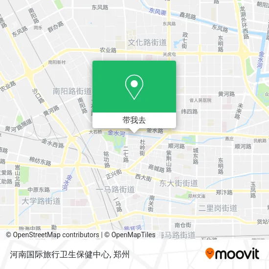 河南国际旅行卫生保健中心地图