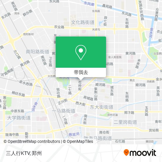 三人行KTV地图