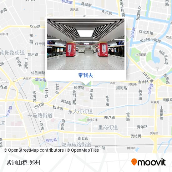 紫荆山桥地图