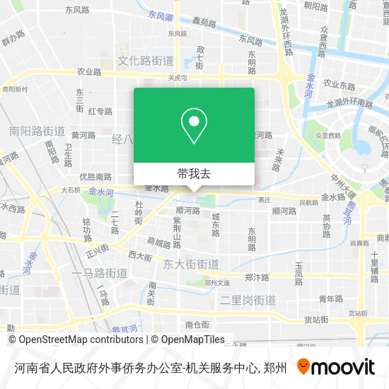 河南省人民政府外事侨务办公室-机关服务中心地图