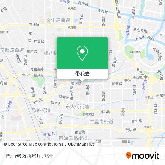 巴西烤肉西餐厅地图