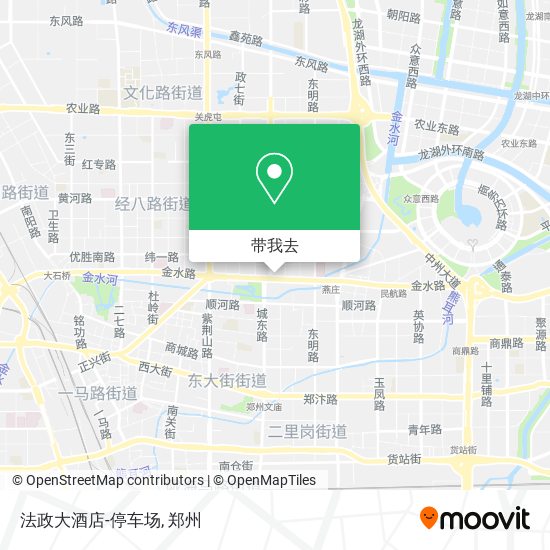 法政大酒店-停车场地图