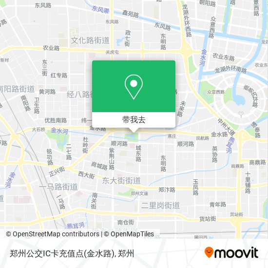 郑州公交IC卡充值点(金水路)地图