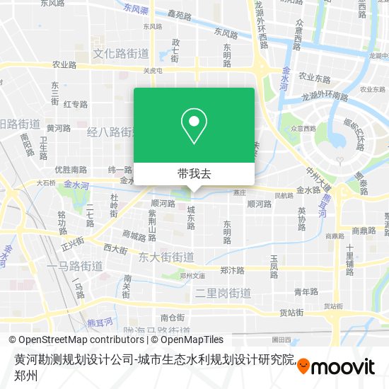 黄河勘测规划设计公司-城市生态水利规划设计研究院地图