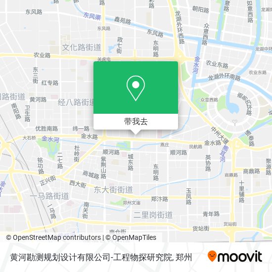 黄河勘测规划设计有限公司-工程物探研究院地图