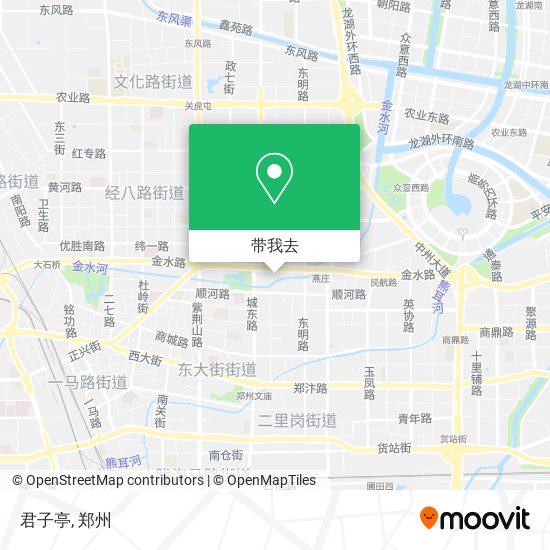 君子亭地图