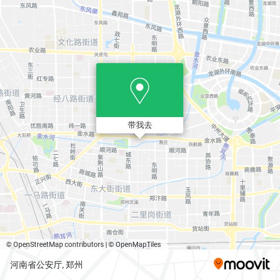 河南省公安厅地图