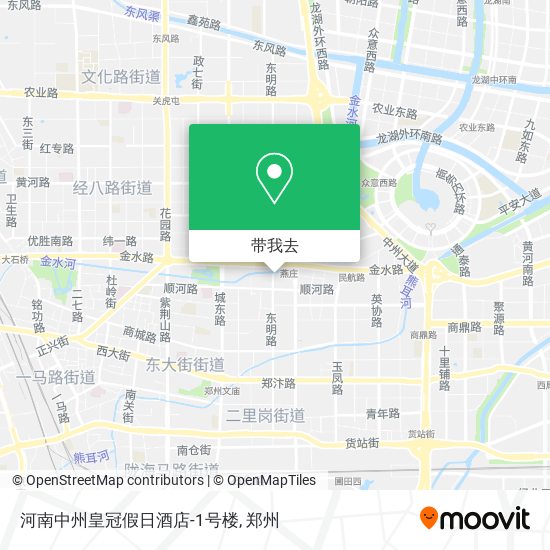 河南中州皇冠假日酒店-1号楼地图