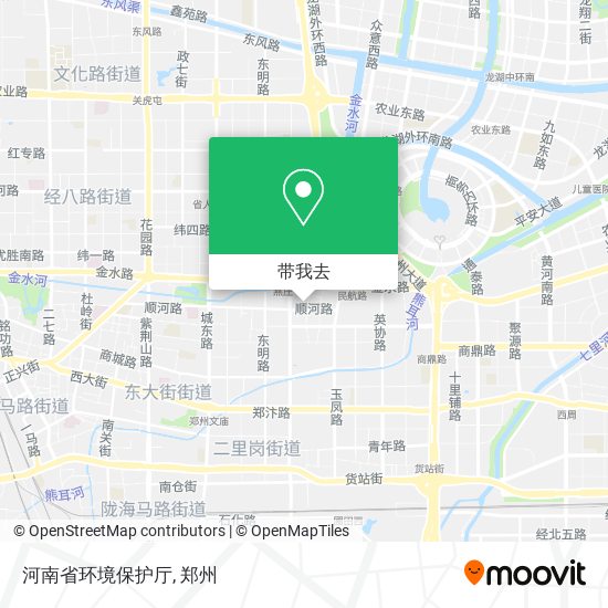河南省环境保护厅地图