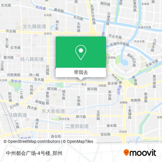 中州都会广场-4号楼地图