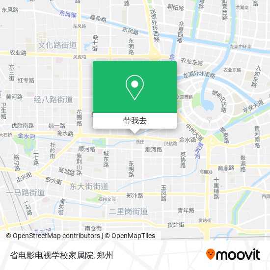 省电影电视学校家属院地图