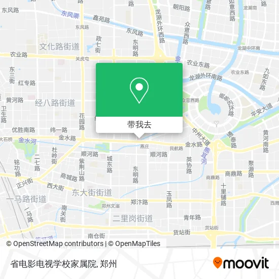 省电影电视学校家属院地图