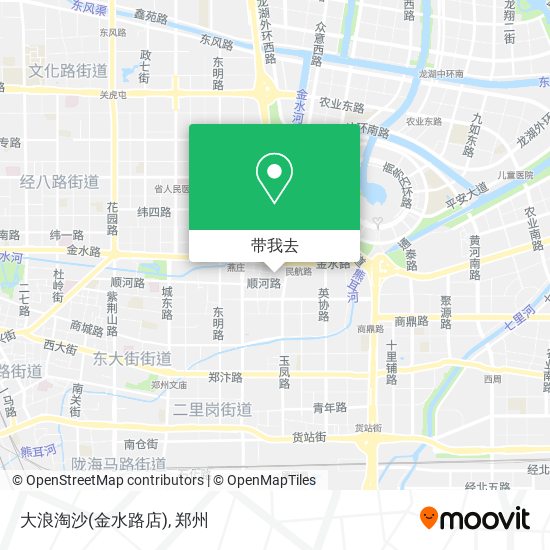 大浪淘沙(金水路店)地图