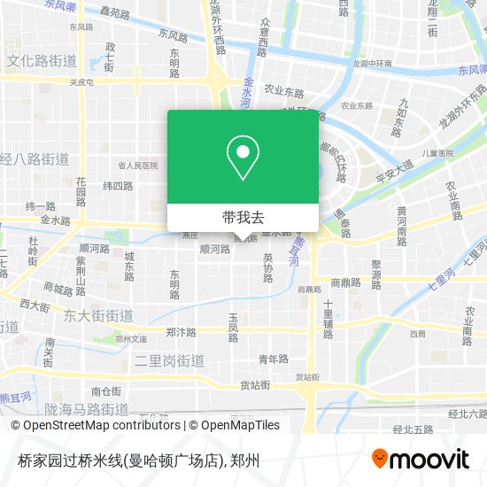 桥家园过桥米线(曼哈顿广场店)地图