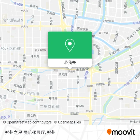 郑州之星 曼哈顿展厅地图