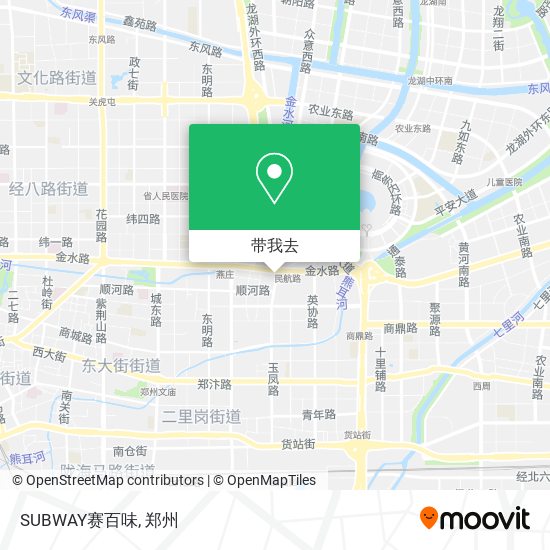 SUBWAY赛百味地图