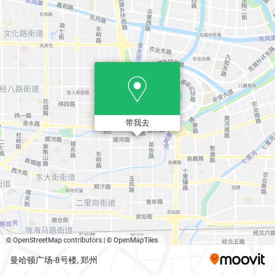 曼哈顿广场-8号楼地图