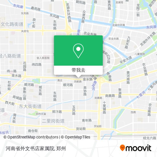 河南省外文书店家属院地图