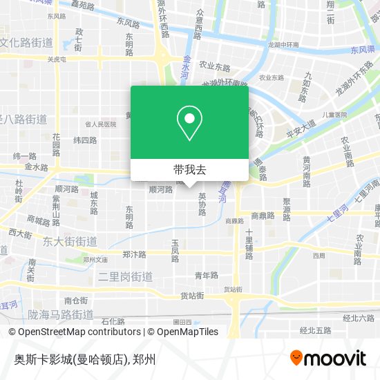 奥斯卡影城(曼哈顿店)地图
