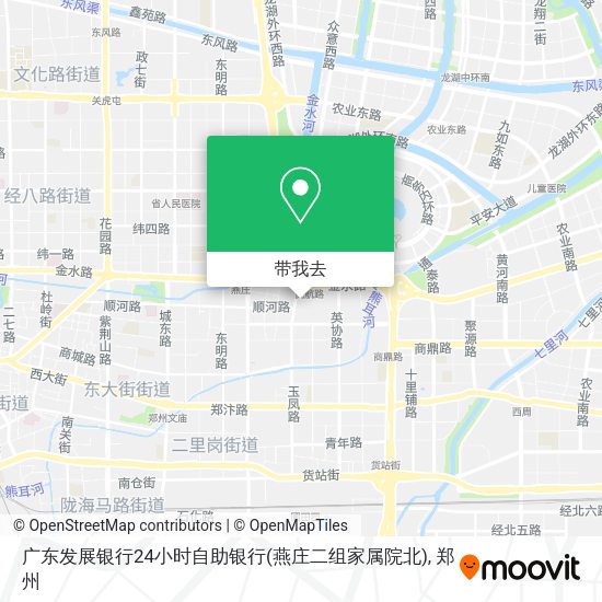 广东发展银行24小时自助银行(燕庄二组家属院北)地图