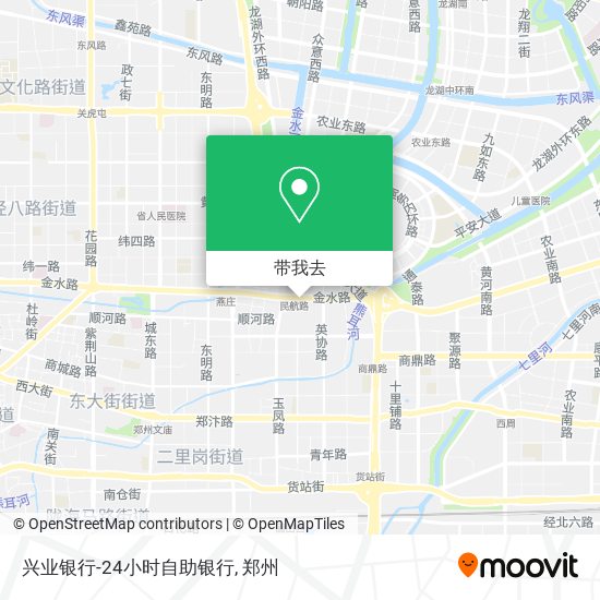 兴业银行-24小时自助银行地图
