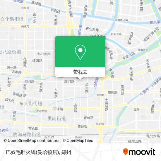 巴奴毛肚火锅(曼哈顿店)地图