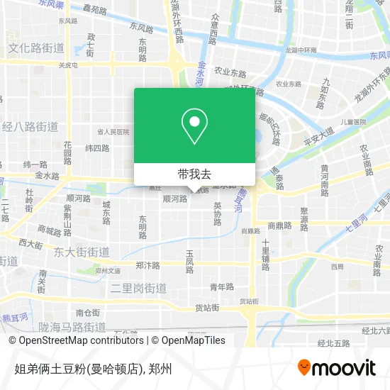 姐弟俩土豆粉(曼哈顿店)地图