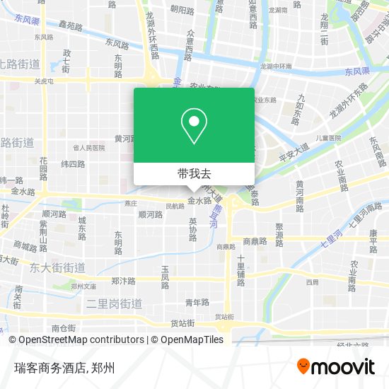 瑞客商务酒店地图