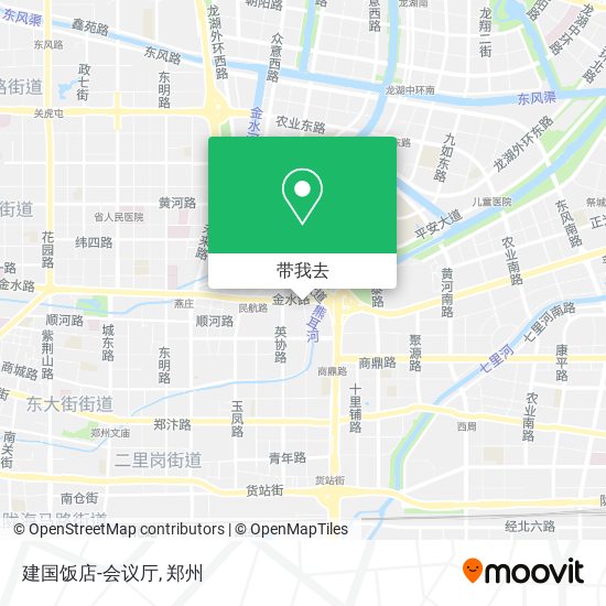 建国饭店-会议厅地图