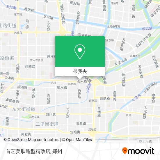 首艺美肤造型精致店地图