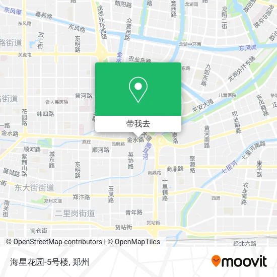 海星花园-5号楼地图