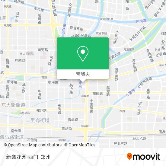 新鑫花园-西门地图