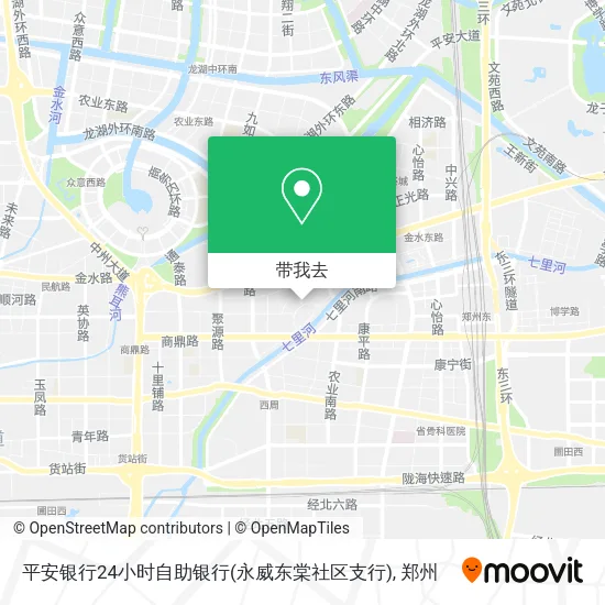 平安银行24小时自助银行(永威东棠社区支行)地图