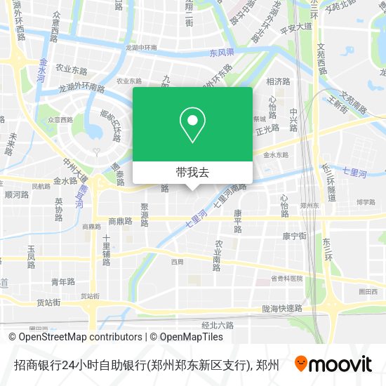 招商银行24小时自助银行(郑州郑东新区支行)地图