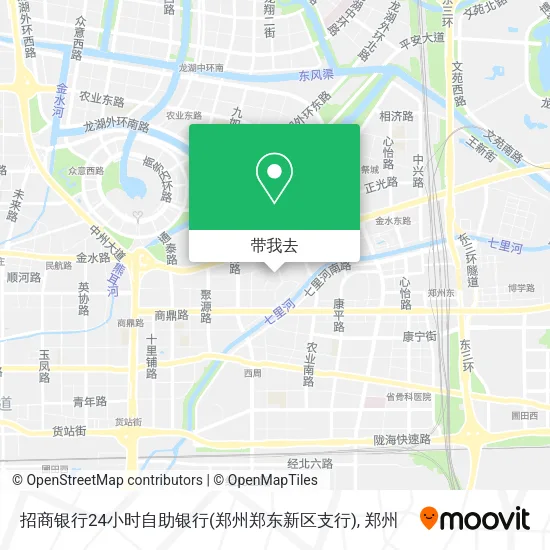 招商银行24小时自助银行(郑州郑东新区支行)地图