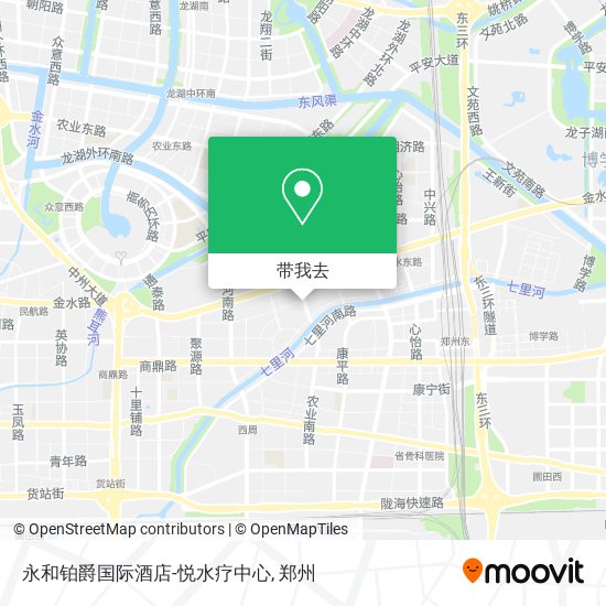 永和铂爵国际酒店-悦水疗中心地图