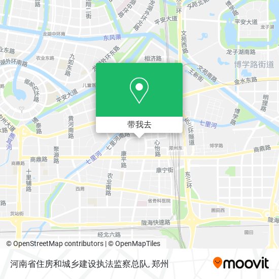 河南省住房和城乡建设执法监察总队地图