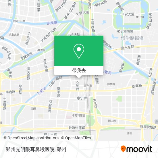 郑州光明眼耳鼻喉医院地图