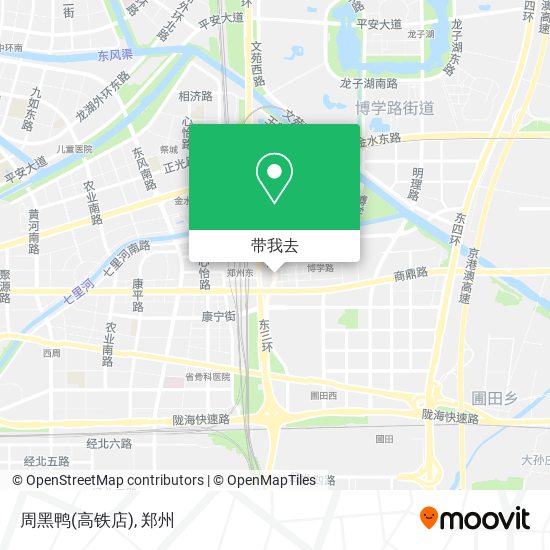 周黑鸭(高铁店)地图