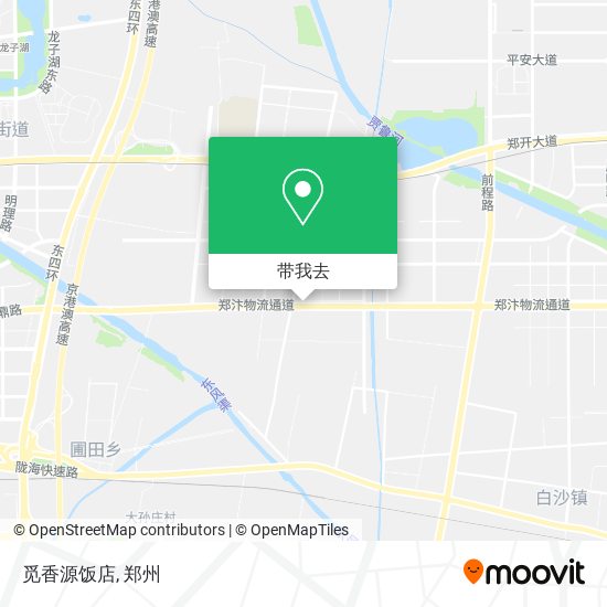 觅香源饭店地图