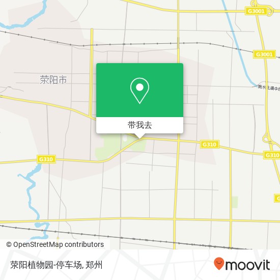 荥阳植物园-停车场地图